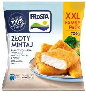 OBAĽOVANÉ PORCIE Z TRESKY ALJAŠSKEJ
